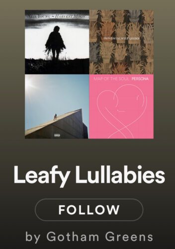 leafy lullabies playlist