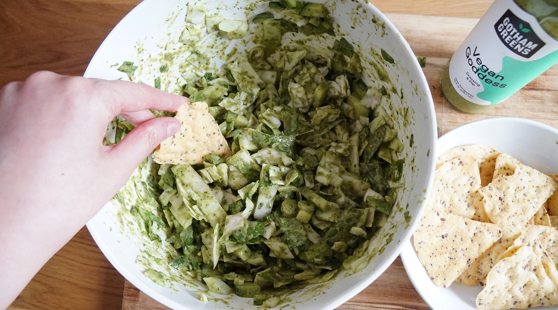 Recreating Baked By Melissa’s Green Goddess Salad (with a Shortcut