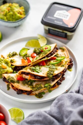 Chimichurri Black Bean Tacos