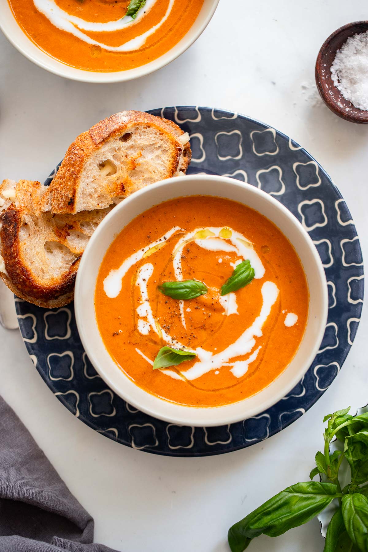 Roasted Tomato Basil Soup Gotham Greens